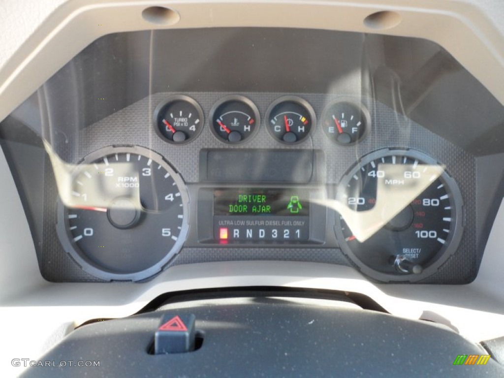 2008 Ford F250 Super Duty XL Regular Cab Gauges Photo #61900335