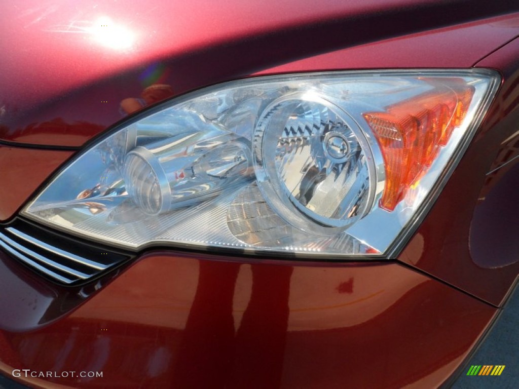 2008 CR-V EX - Tango Red Pearl / Gray photo #10