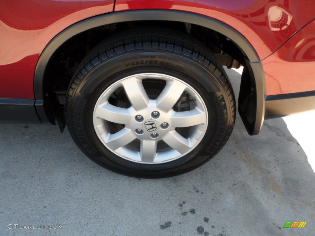 2008 CR-V EX - Tango Red Pearl / Gray photo #13