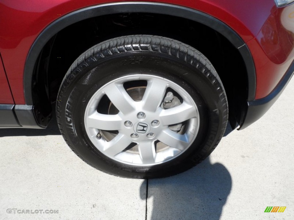 2008 CR-V EX - Tango Red Pearl / Gray photo #15