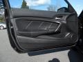 Black 2008 Honda Accord LX-S Coupe Door Panel
