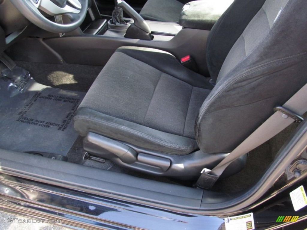 Black Interior 2008 Honda Accord LX-S Coupe Photo #61904886