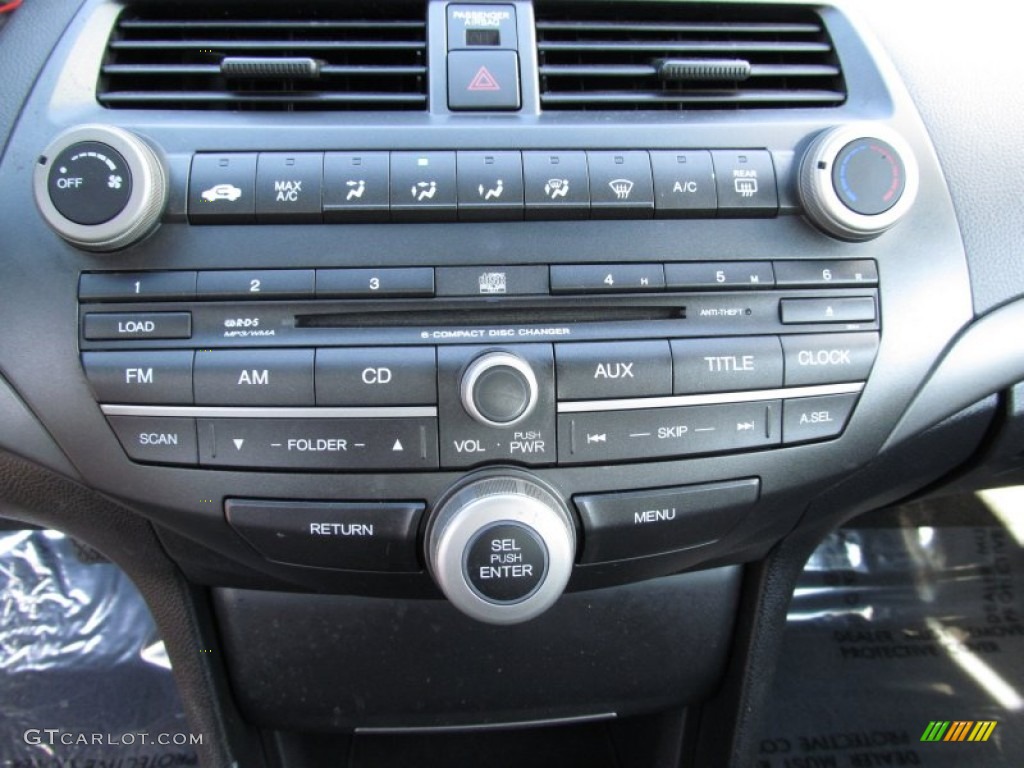 2008 Honda Accord LX-S Coupe Controls Photos