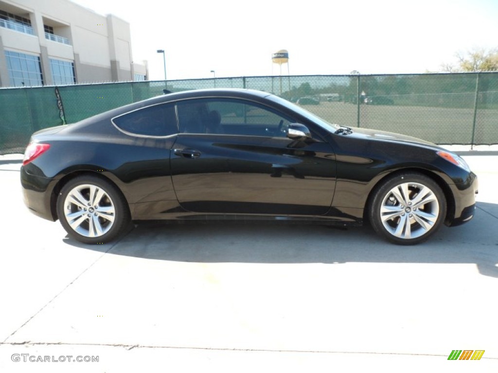 2012 Genesis Coupe 3.8 Grand Touring - Becketts Black / Brown Leather photo #2