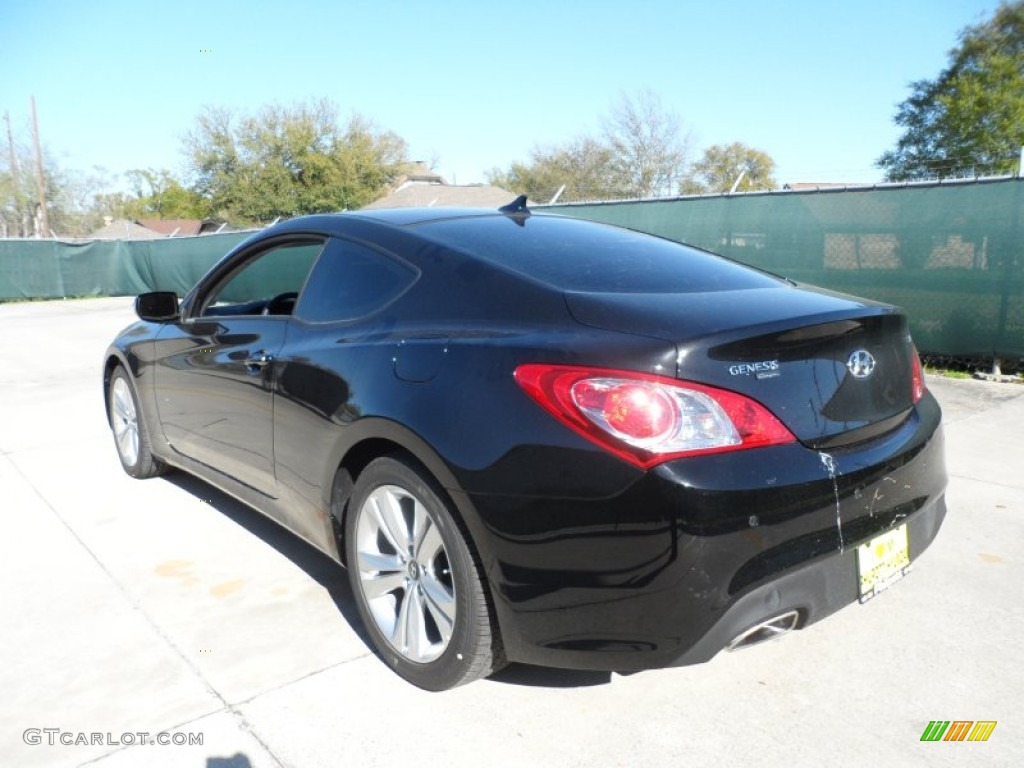 2012 Genesis Coupe 3.8 Grand Touring - Becketts Black / Brown Leather photo #5
