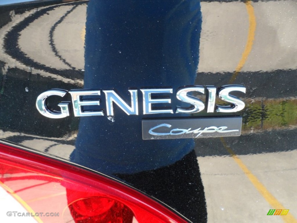 2012 Genesis Coupe 3.8 Grand Touring - Becketts Black / Brown Leather photo #15