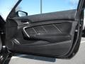 Black 2008 Honda Accord LX-S Coupe Door Panel