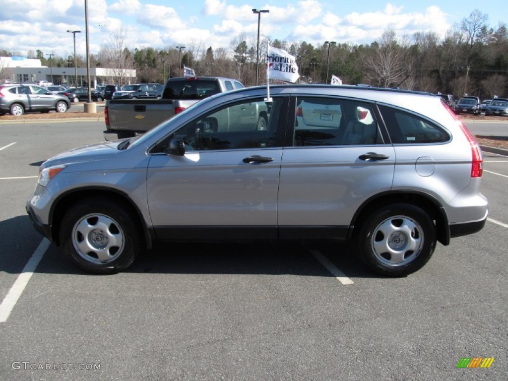 2008 CR-V LX - Whistler Silver Metallic / Gray photo #3