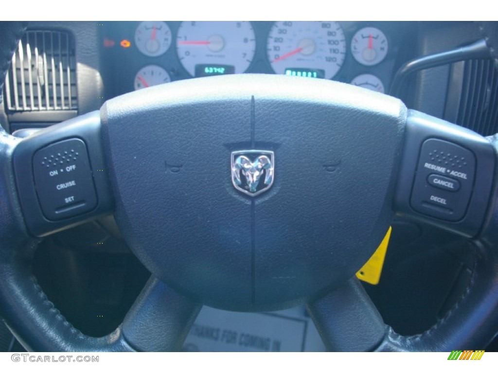 2005 Ram 1500 SLT Rumble Bee Regular Cab 4x4 - Solar Yellow / Dark Slate Gray photo #9