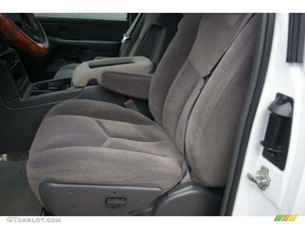 2005 Silverado 1500 Z71 Extended Cab 4x4 - Summit White / Dark Charcoal photo #3