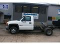 Summit White - Sierra 3500 Regular Cab Dually Chassis Photo No. 2