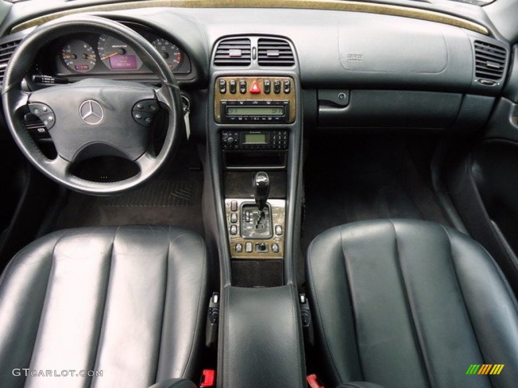 2000 Mercedes-Benz CLK 430 Cabriolet Charcoal Dashboard Photo #61907448