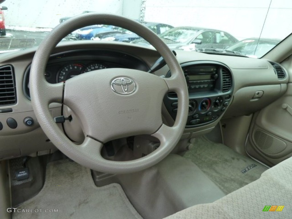 2006 Toyota Tundra Regular Cab 4x4 Taupe Dashboard Photo #61909270