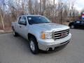 2012 Quicksilver Metallic GMC Sierra 1500 SLE Extended Cab 4x4  photo #3