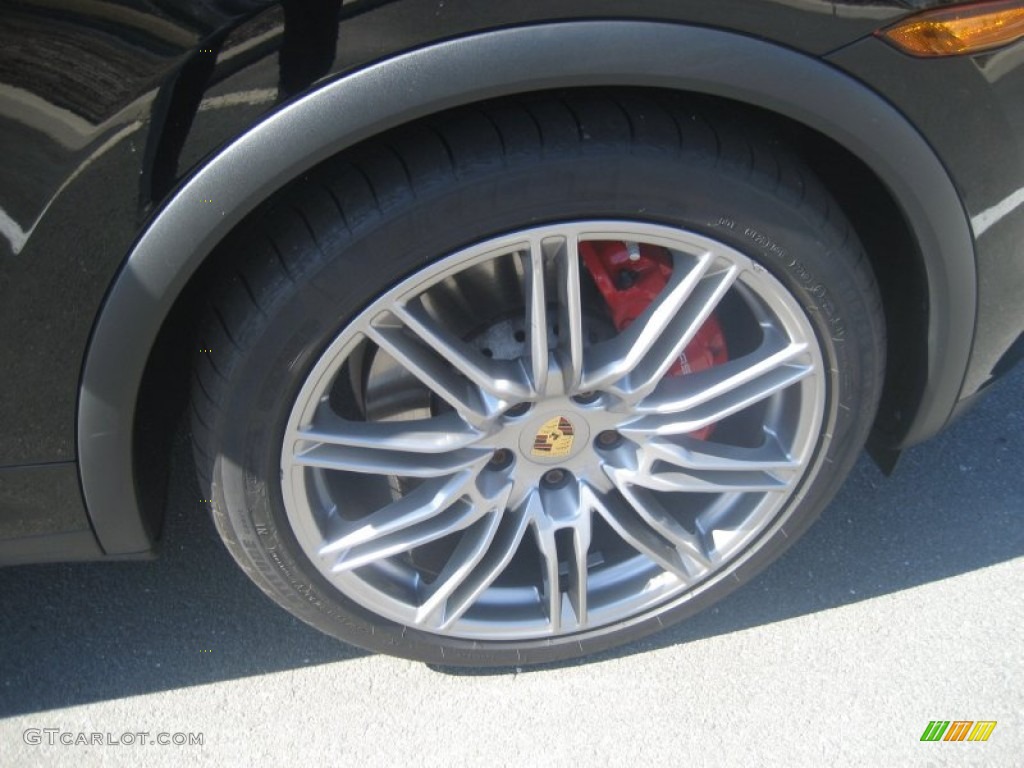 2011 Cayenne Turbo - Black / Black photo #40