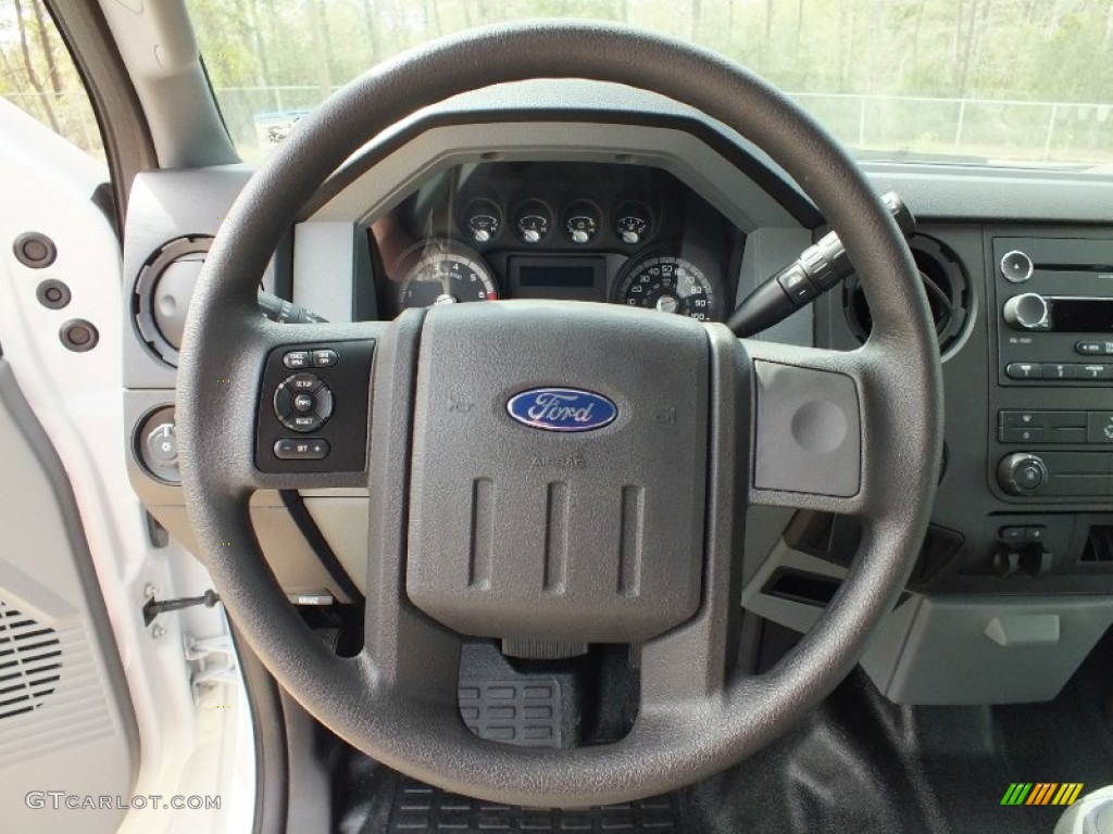 2012 Ford F250 Super Duty XL Crew Cab Steering Wheel Photos