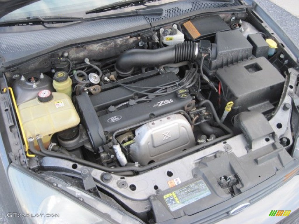 2003 Focus ZX3 Coupe - Liquid Grey Metallic / Medium Graphite photo #9