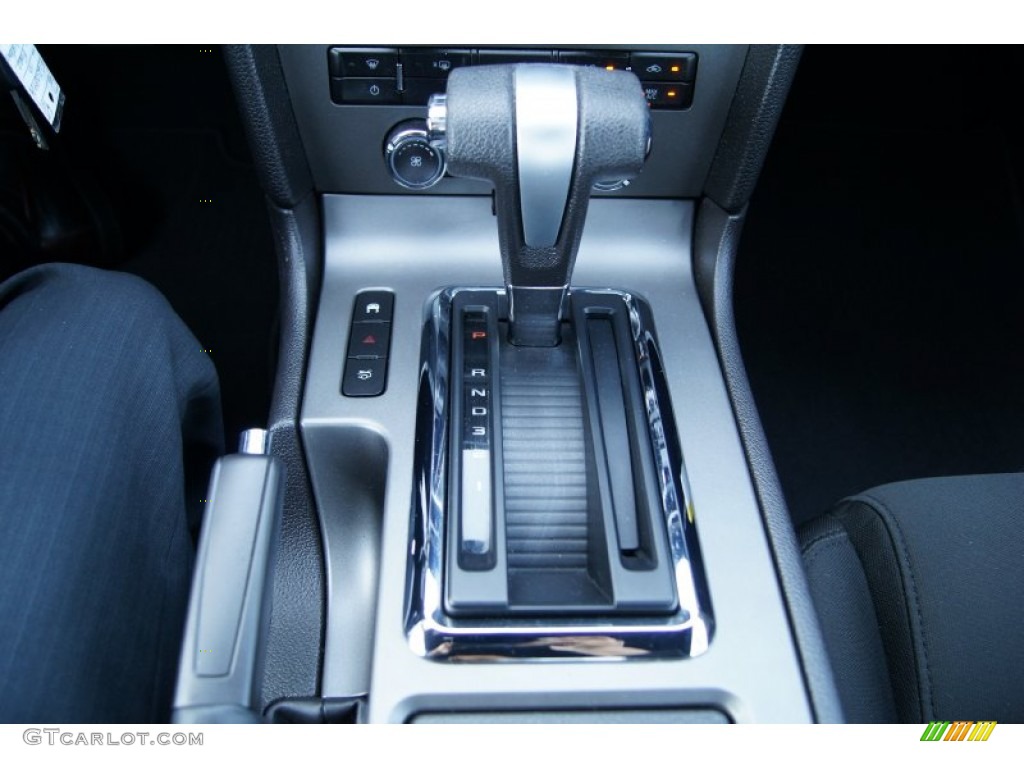 2010 Mustang V6 Coupe - Grabber Blue / Charcoal Black photo #28