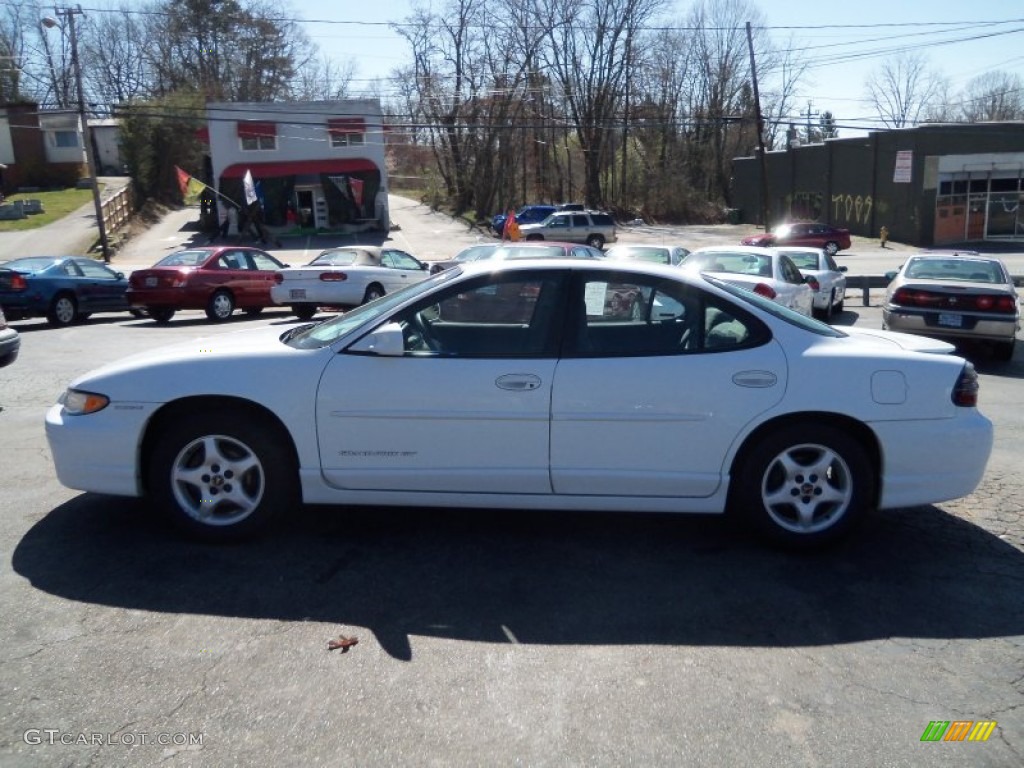 1999 Grand Prix GT Sedan - Arctic White / Graphite photo #4