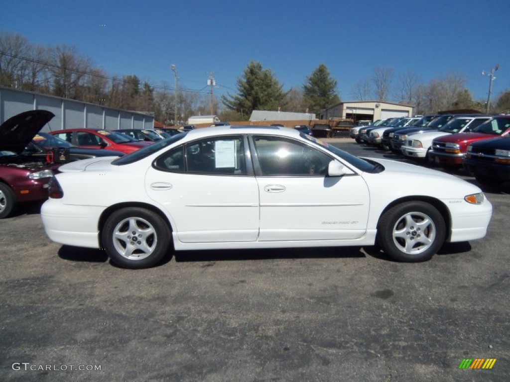 1999 Grand Prix GT Sedan - Arctic White / Graphite photo #8