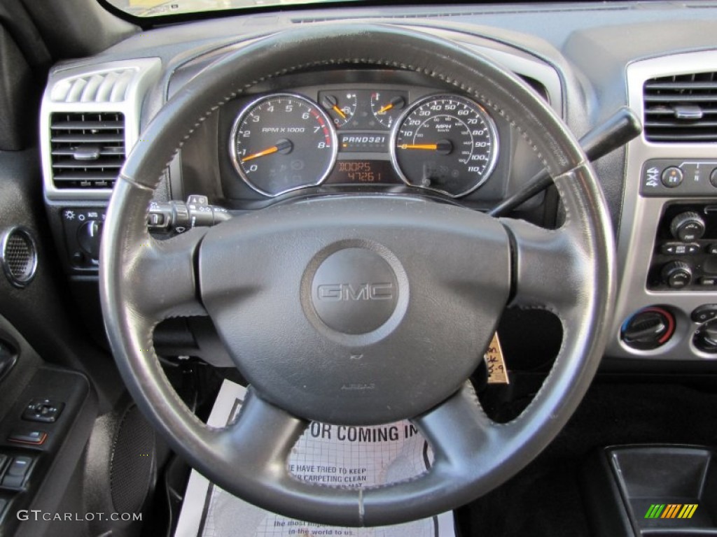 2008 GMC Canyon SLE Crew Cab 4x4 Steering Wheel Photos