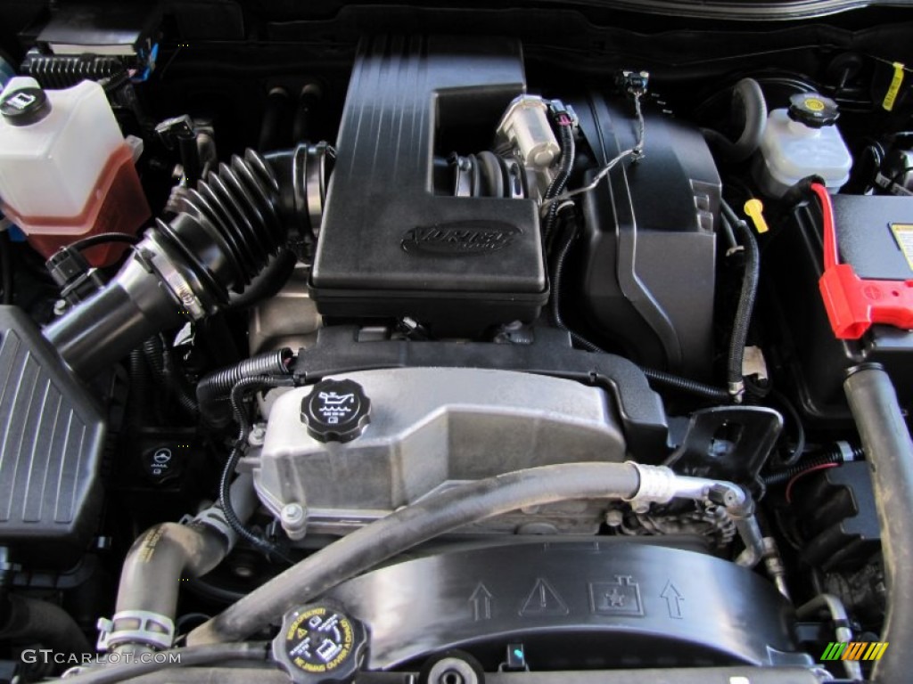 2008 GMC Canyon SLE Crew Cab 4x4 3.7 Liter DOHC 20-Valve VVT Vortec 5 Cylinder Engine Photo #61912645