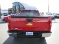 2011 Victory Red Chevrolet Silverado 1500 LS Extended Cab 4x4  photo #6