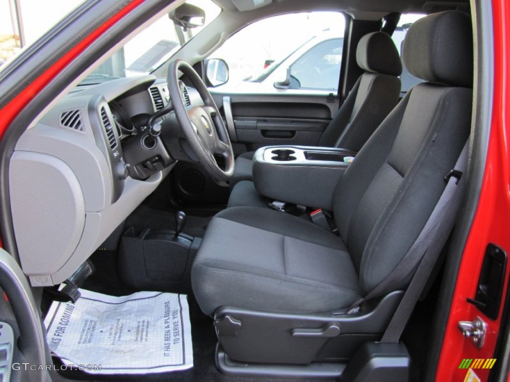 2011 Silverado 1500 LS Extended Cab 4x4 - Victory Red / Ebony photo #8