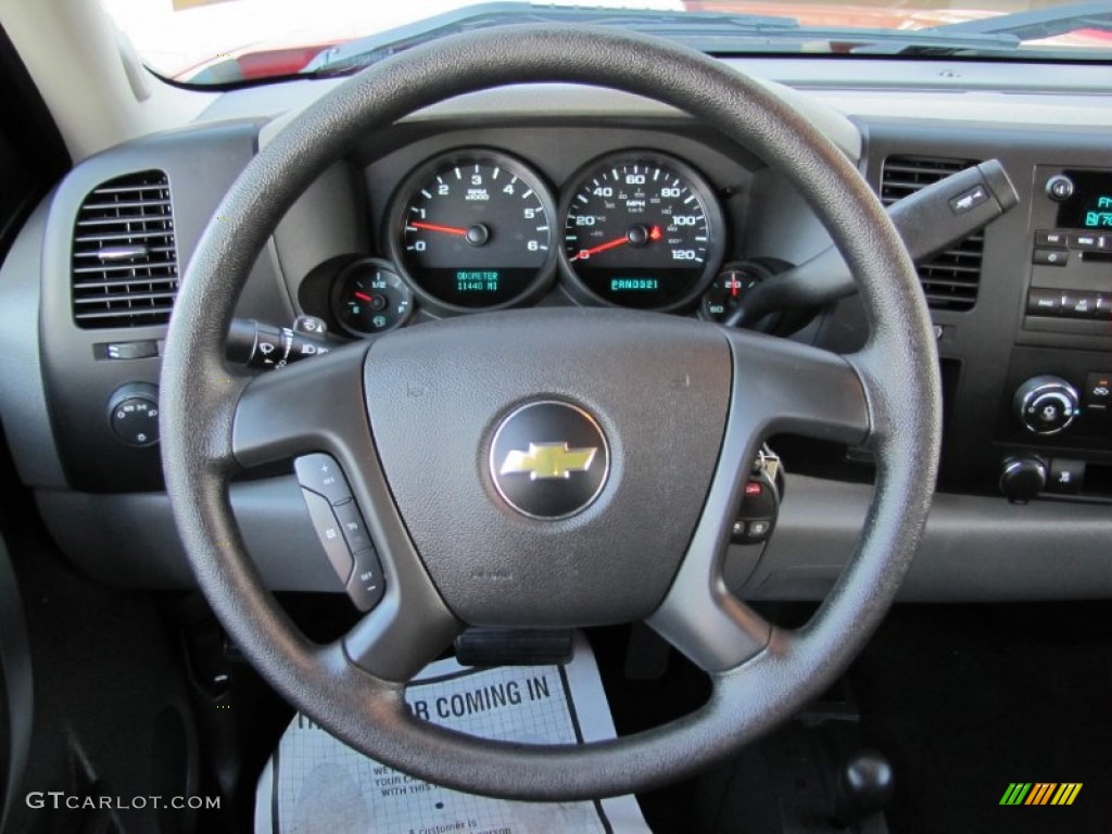 2011 Silverado 1500 LS Extended Cab 4x4 - Victory Red / Ebony photo #11