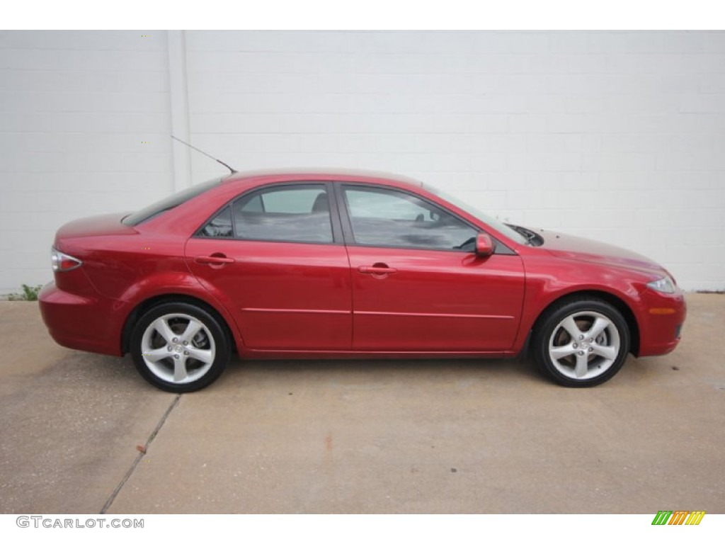 Redfire Metallic 2006 Mazda MAZDA6 s Sport Sedan Exterior Photo #61913137