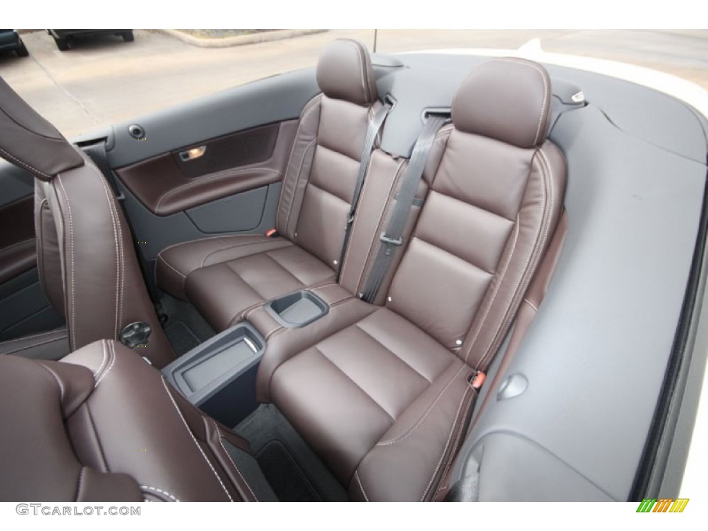 2012 Volvo C70 T5 Platinum Rear Seat Photos
