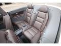 2012 Volvo C70 Cacao/Off Black Interior Rear Seat Photo