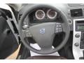 2012 Volvo C70 Cacao/Off Black Interior Steering Wheel Photo