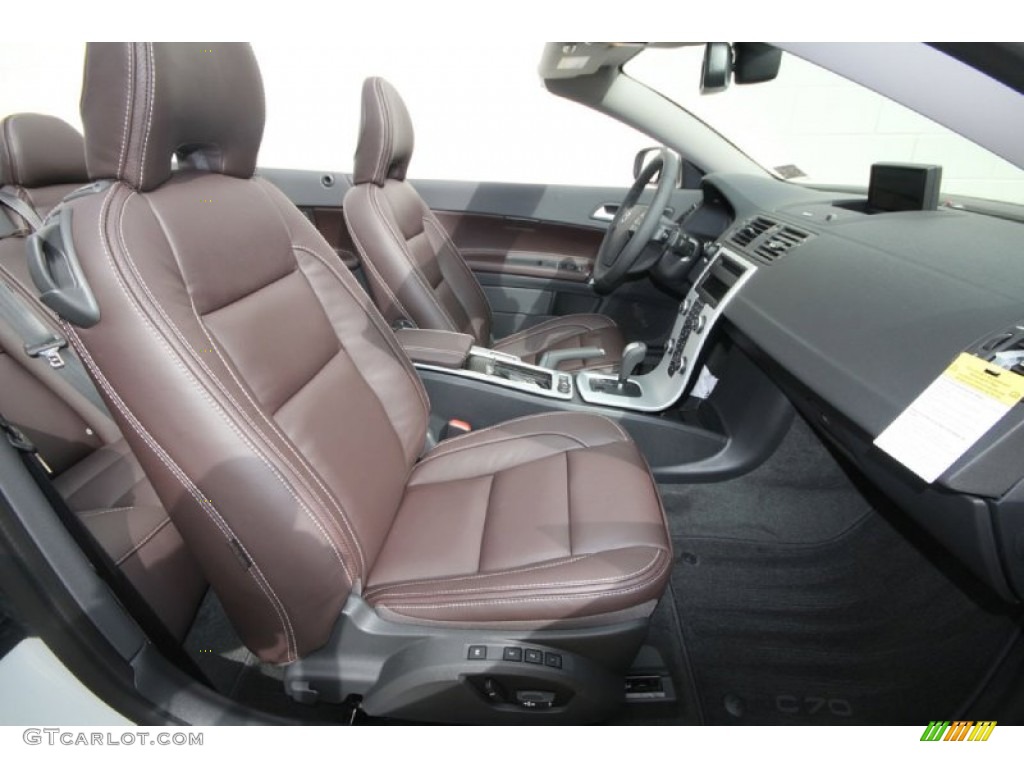 2012 Volvo C70 T5 Platinum Front Seat Photo #61914068