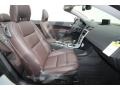 2012 Volvo C70 Cacao/Off Black Interior Front Seat Photo
