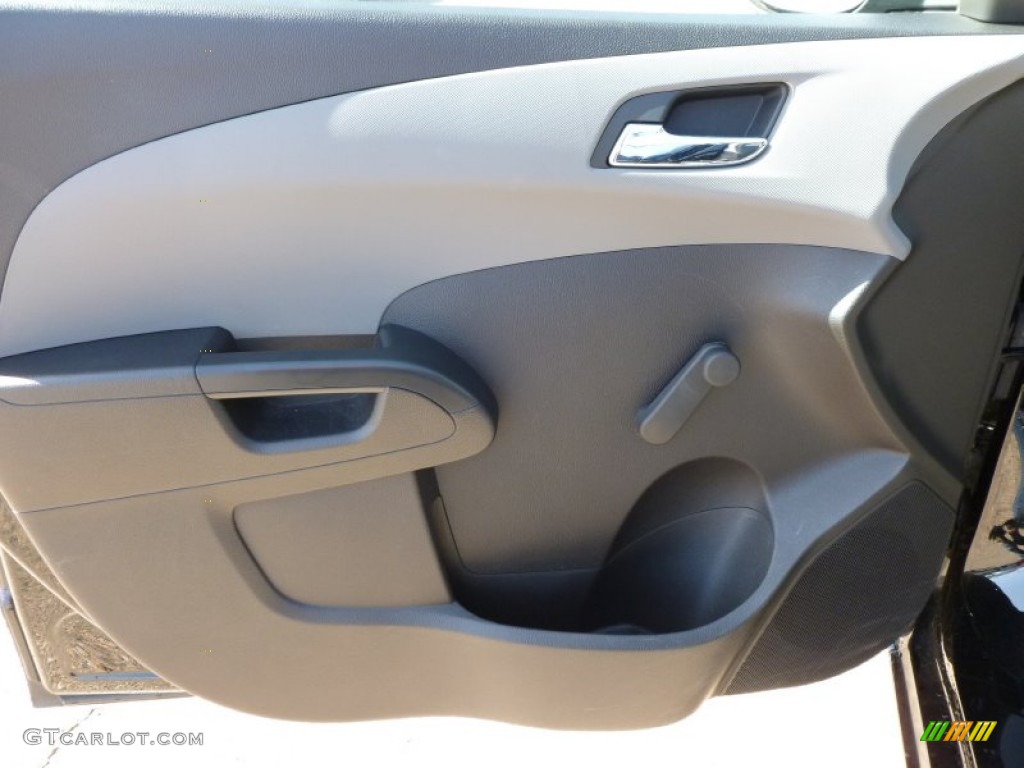 2012 Sonic LS Sedan - Black / Jet Black/Dark Titanium photo #7