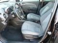 Jet Black/Dark Titanium Front Seat Photo for 2012 Chevrolet Sonic #61914775