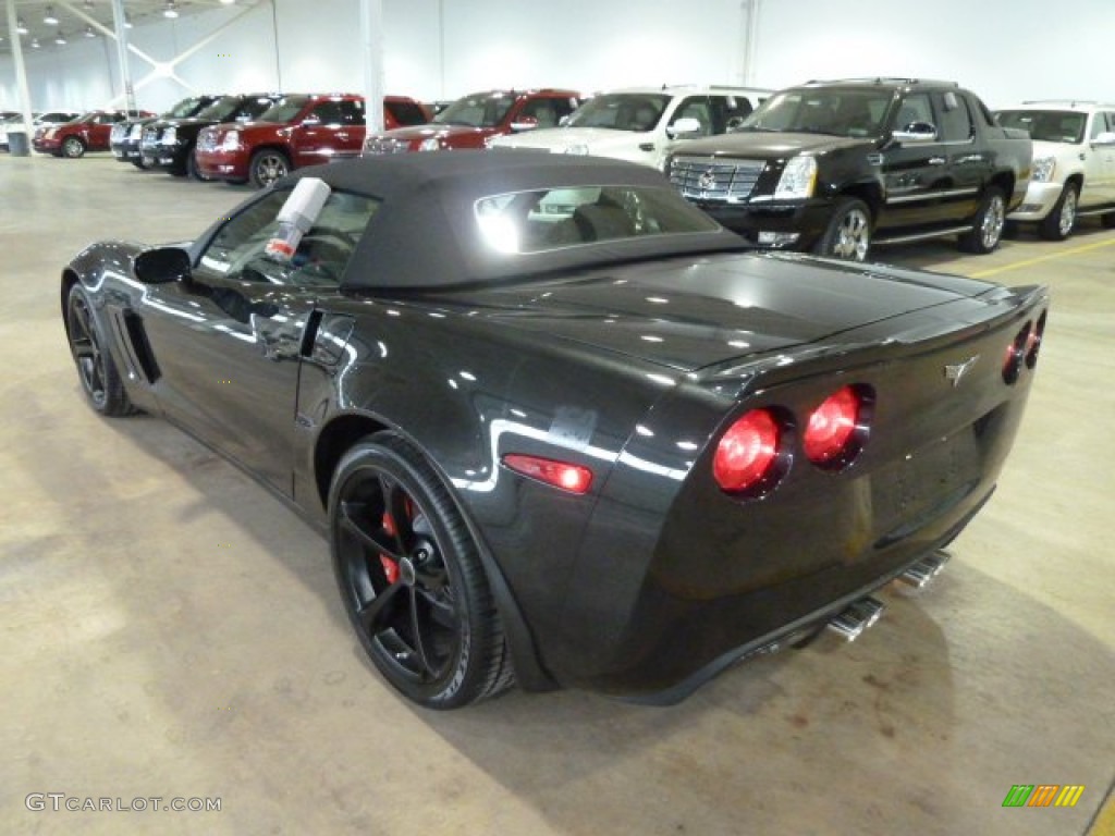Carbon Flash Metallic 2012 Chevrolet Corvette Centennial Edition Grand Sport Convertible Exterior Photo #61916059