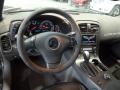 Ebony 2012 Chevrolet Corvette Centennial Edition Grand Sport Convertible Steering Wheel