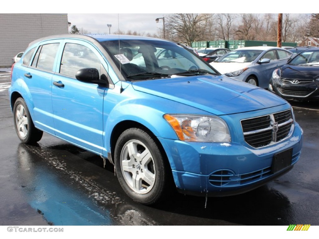 Surf Blue Pearl 2008 Dodge Caliber SXT Exterior Photo #61916339