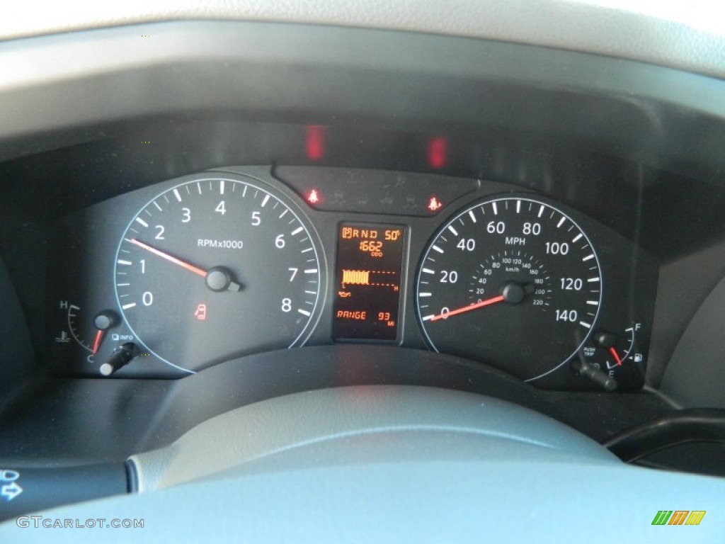 2012 Nissan NV 2500 HD SV High Roof Gauges Photos