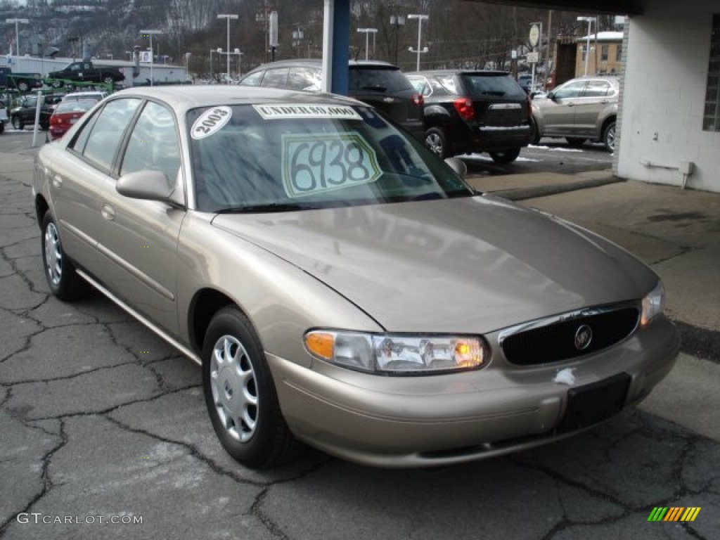 2003 Century Custom - Light Sandrift Metallic / Taupe photo #2