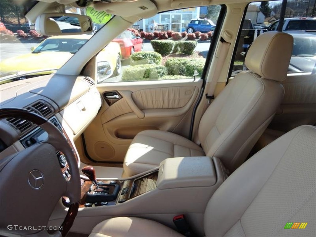 2005 ML 350 4Matic - Alabaster White / Java photo #8