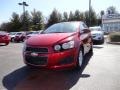 2012 Crystal Red Tintcoat Chevrolet Sonic LT Sedan  photo #2
