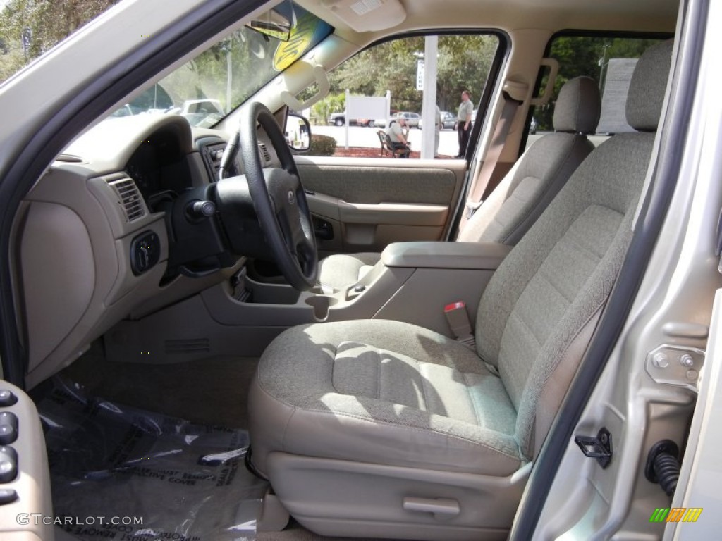 Medium Parchment Interior 2004 Ford Explorer XLS 4x4 Photo #61918531