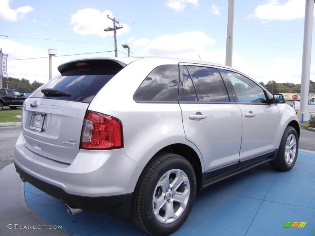 Ingot Silver Metallic 2013 Ford Edge SEL EcoBoost Exterior Photo #61918826