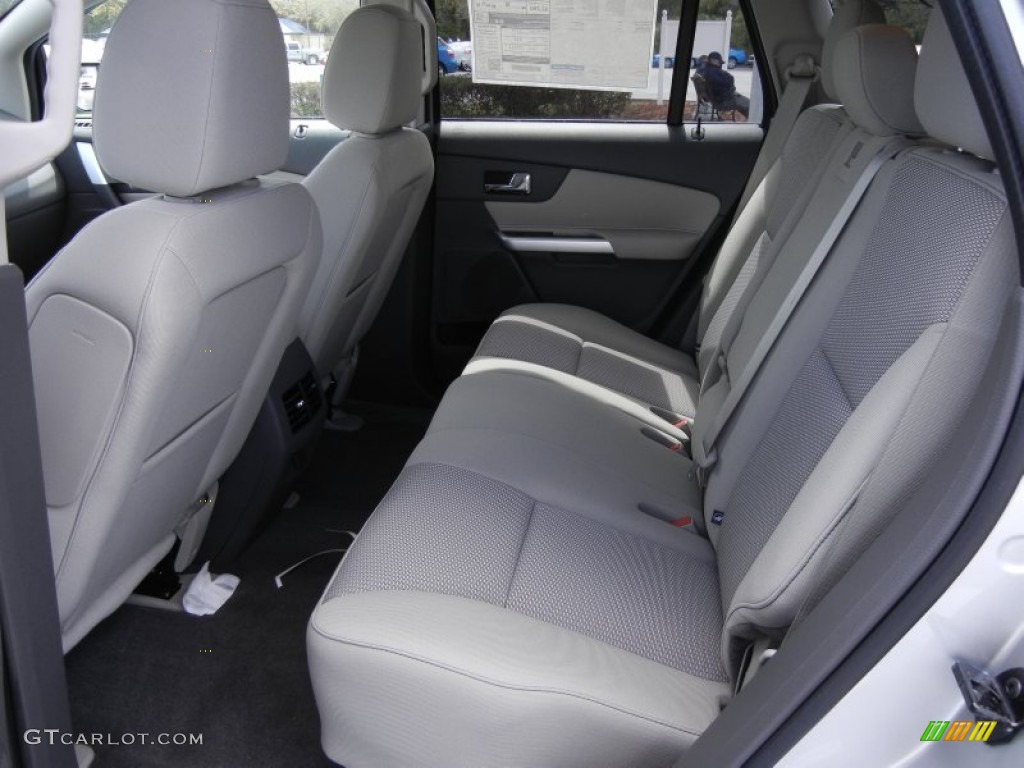 Medium Light Stone Interior 2013 Ford Edge SEL EcoBoost Photo #61918852
