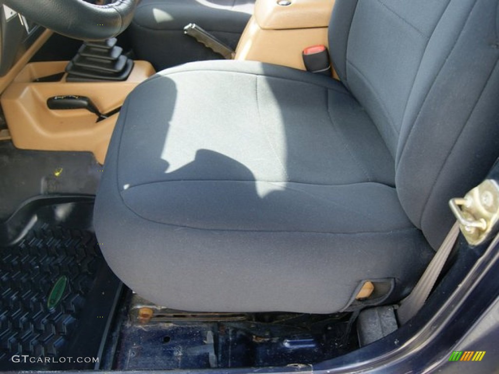 1998 Wrangler SE 4x4 - Deep Amethyst Pearl / Khaki photo #12