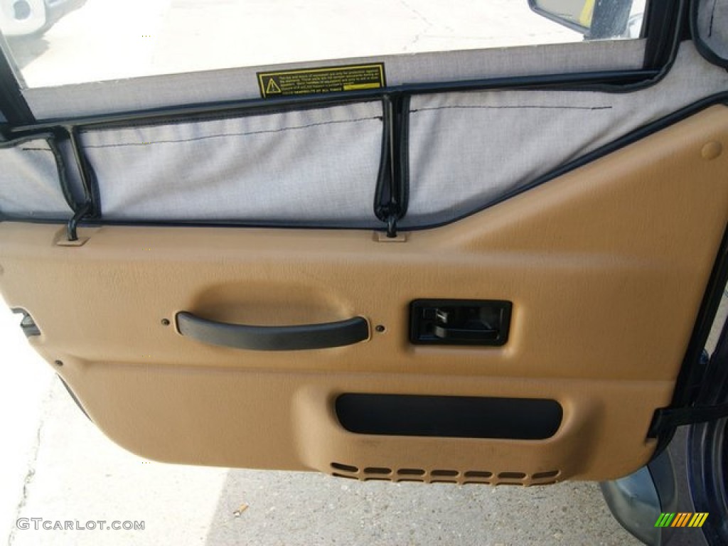 1998 Wrangler SE 4x4 - Deep Amethyst Pearl / Khaki photo #14