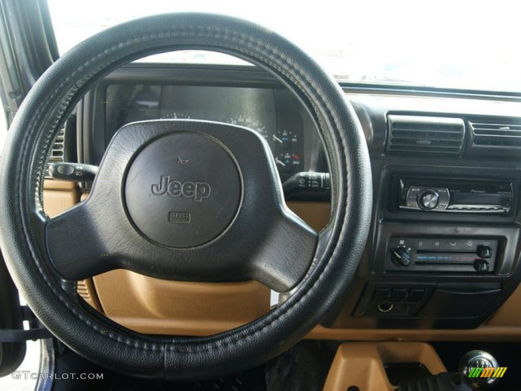 1998 Wrangler SE 4x4 - Deep Amethyst Pearl / Khaki photo #17